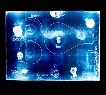 Fiat Lux Cyanotype
