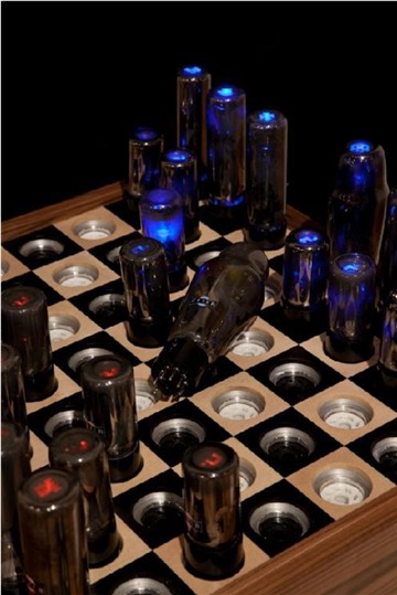 Chess Set for Tesla (detail)