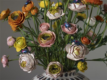 Vaso con Mazzo di Fiori (Vase with Bouquet of Flowers)