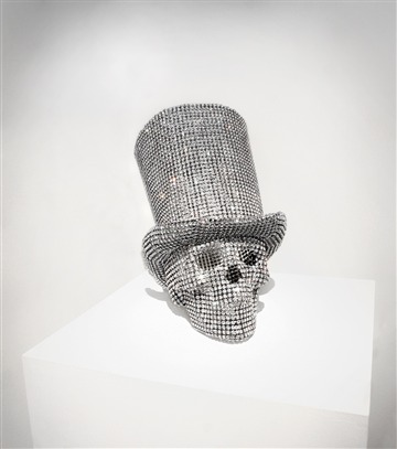Vanitas Skull with Tube Hat